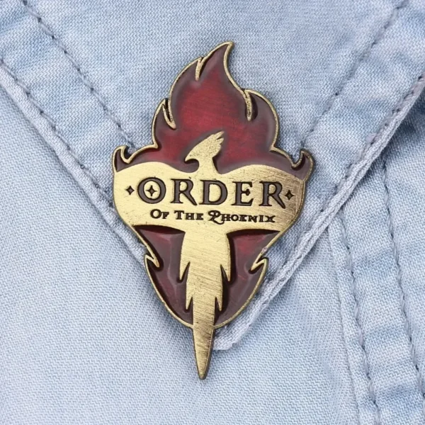 BROCHE ORDEM DA PHOENIX HARRY POTTER
