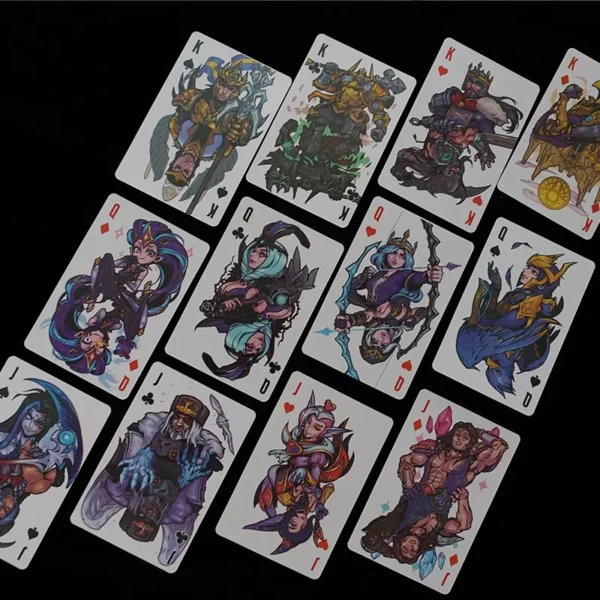 CARTAS DE BARALHO LEAGUE OF LEGENDS